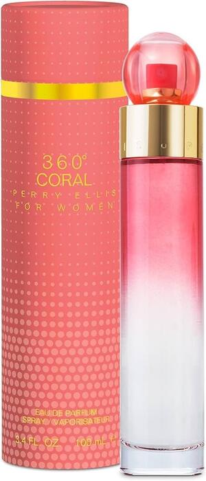 Perry Ellis 360 Coral Парфюмированная вода EDP 100 ml (844061009400)