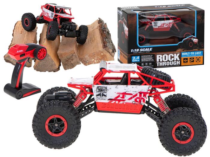 RoGer RC Rock Crawler Rotaļu Automašīna