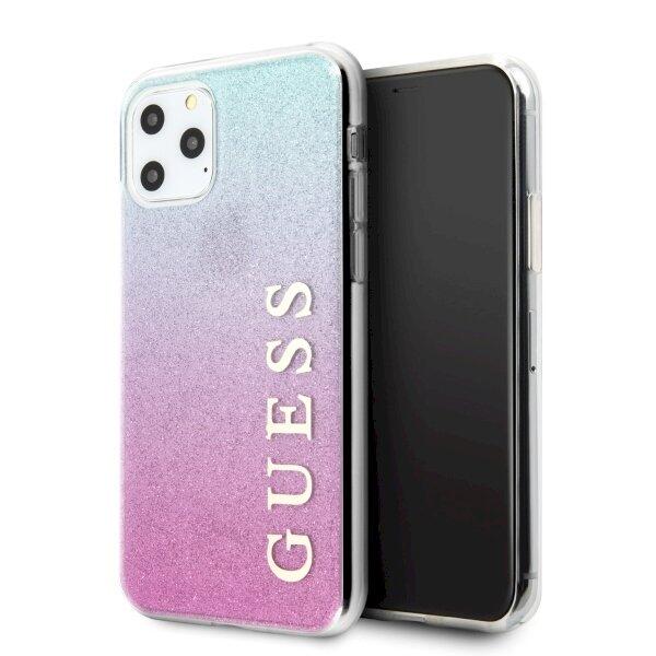 Guess GUHCN58PCUGLPBL Glitter Gradient Aizsargapvalks priekš