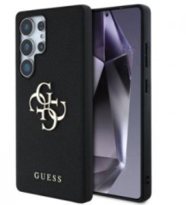 Guess GUHCS25LPGT4MBK Aizmugurējais Apvalks priekš Samsung