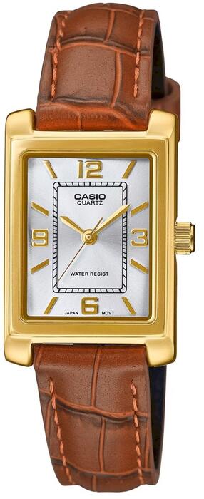 CASIO Sieviešu pulkstenis LTP-1234PGL-7AEG / zelta