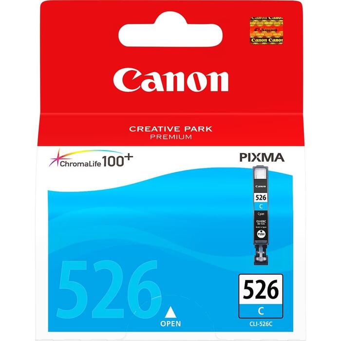Canon Ink CLI-526C Oriģinālā Tintes Kasetne / Ciāna (4541B001)