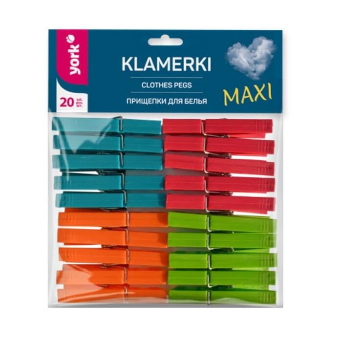 York MAX Veļas Knaģi 20gab (36096060)