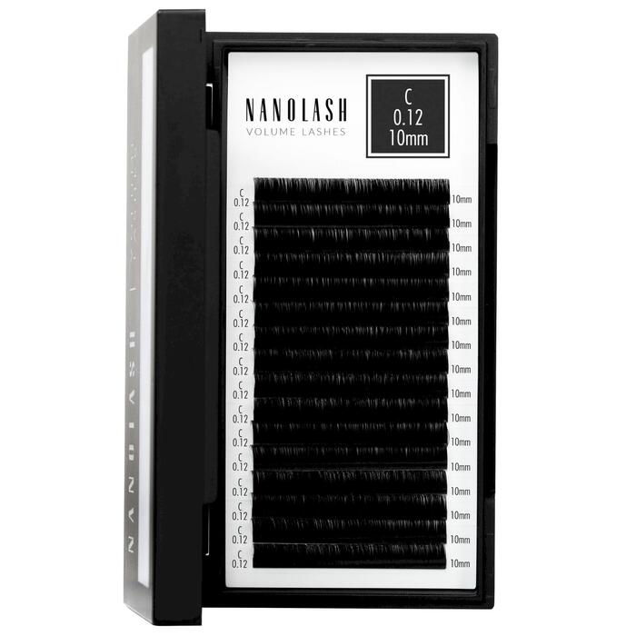 Nanolash Volume Lashes Ресницы для наращивания 0.12 D 10 mm (5905997306324)