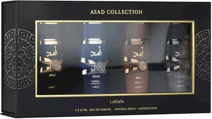 Lattafa Asad Collection Набор M 4 x 25 ml (6298043160186)