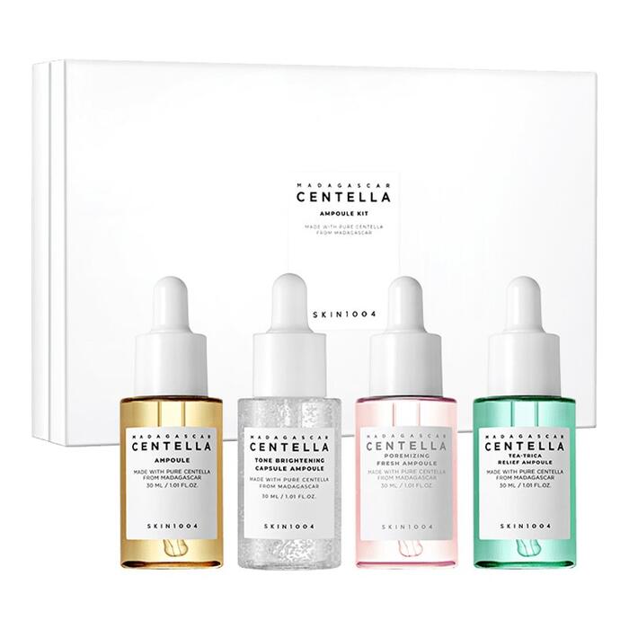 SKIN1004 Madagascar Centella Ampoule Kit 4 pcs*30 ml Сыворотка для лица (8809576261868)
