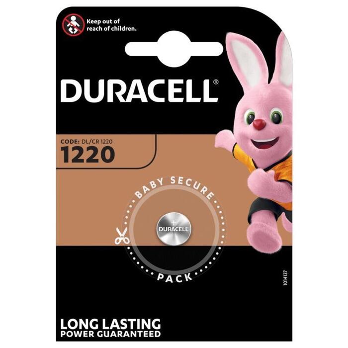 Duracell CR1220 Litija 3V Baterija (CR1220)