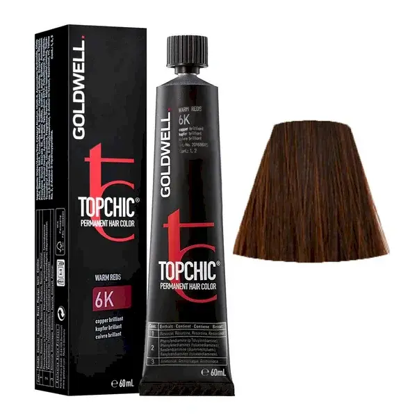 Goldwell Topchic Hair Color 6K Краска для волос 60 ml (4021609000877)