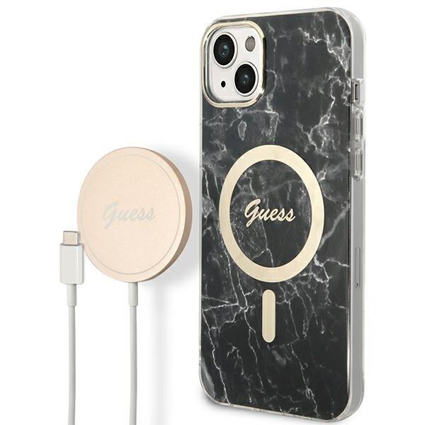Guess Set GUBPP14SHMEACSK Case+ Charger Aizsargapvalks