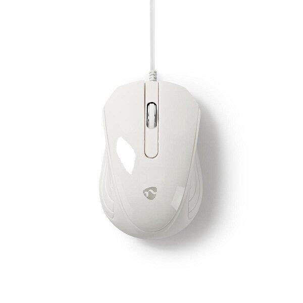 Nedis MSWD300WT Оптическая мышь 1000 DPI (MSWD300WT)