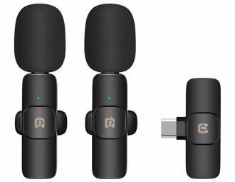 Puluz PU3151B 2 x Mic Bezvadu