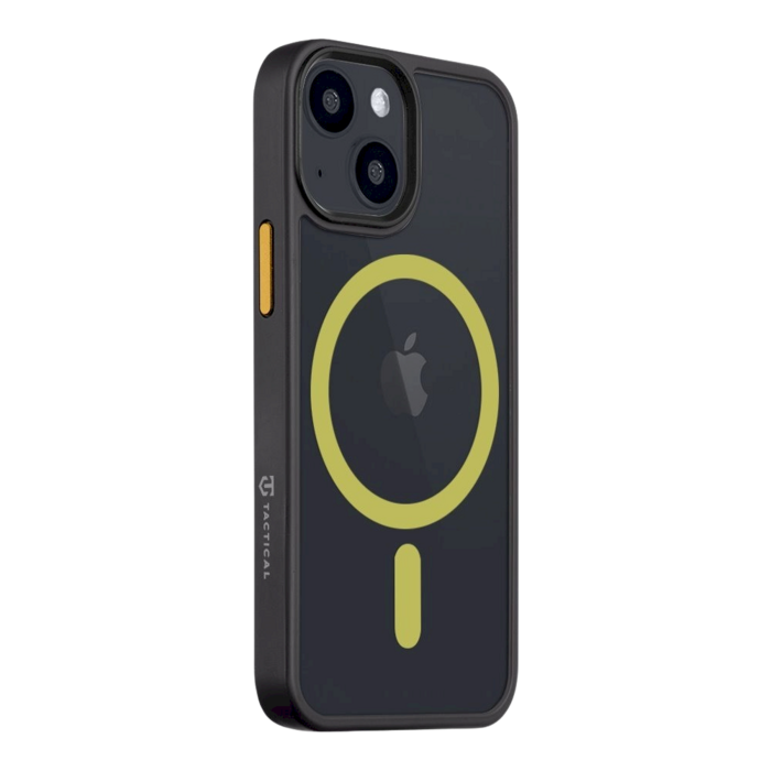 Tactical MagForce Hyperstealth 2.0 Cover Защитный чехол для iPhone 13 mini / чёрный/жёлтый (TA-57983121090)