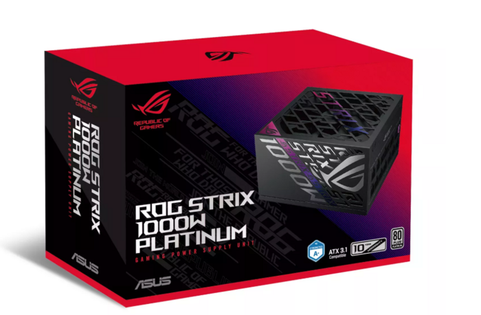 Asus ROG STRIX-1000P-GAMING Barošanas bloks 1000W