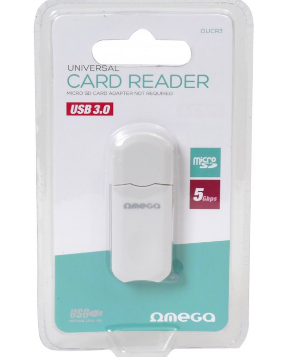 Omega OUCR3 Картридер USB 3.0 (OUCR3)