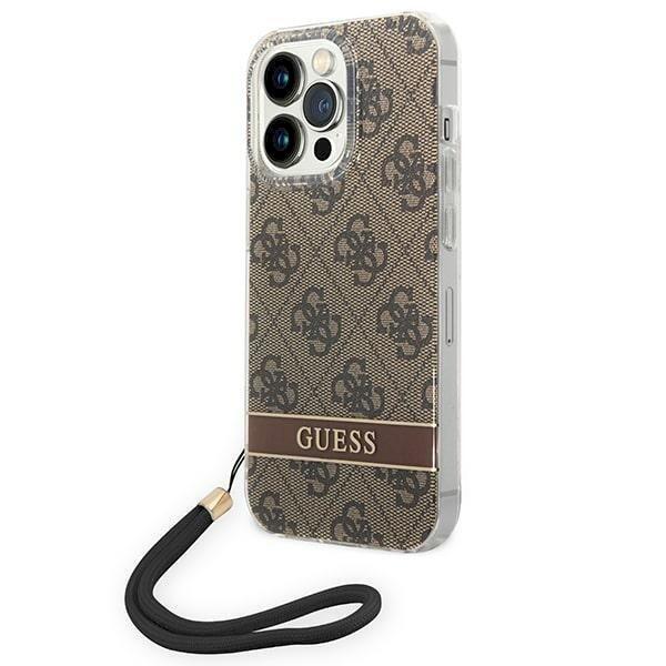 Guess GUOHCP14LH4STW Hardcase 4G Print Strap