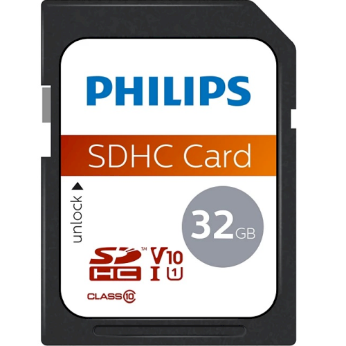 Philips FM32SD45B/10 SDHC Флеш-память 32GB (FM32SD45B)