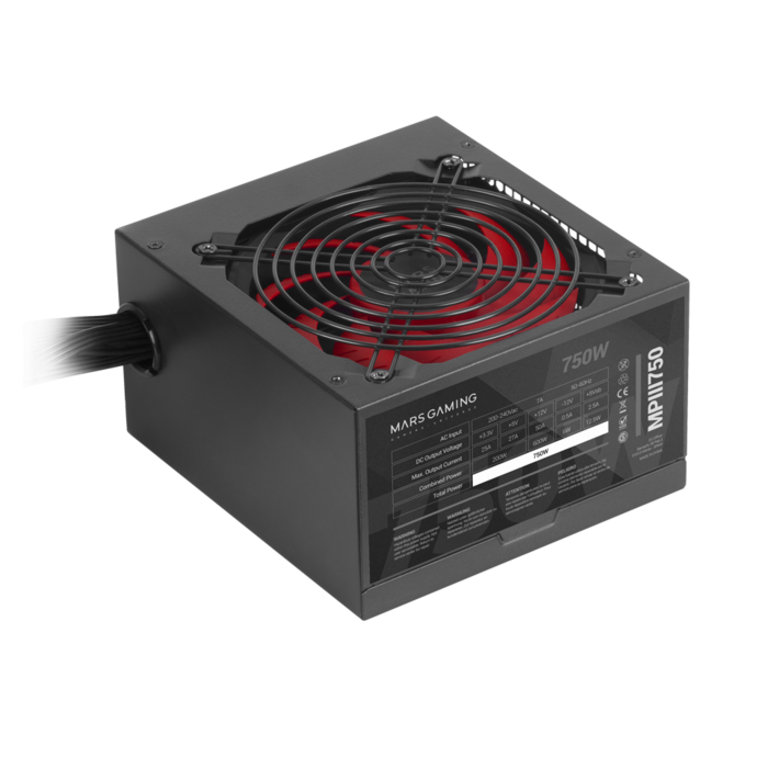 Mars Gaming MPIII750 Barošanas bloks ATX