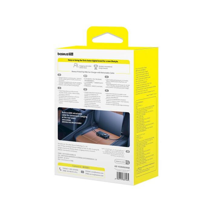 Baseus PrimeTrip VW1 Auto lādētājs 60W