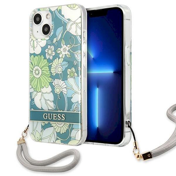 Guess GUHCP13SHFLSN Flower Strap Aizsargapvalks priekš