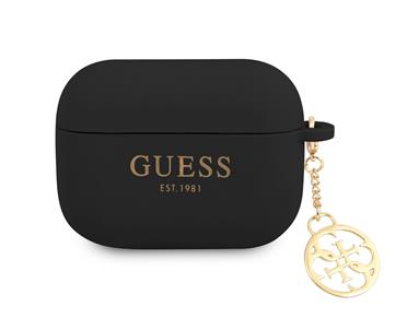 Guess 4G Charm Silicone Case Austiņu