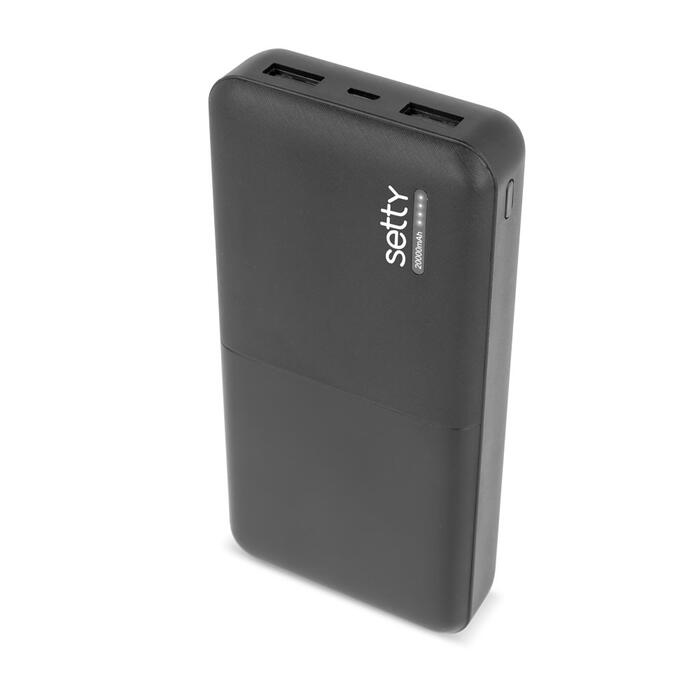 Setty  Power Bank 20000mAh Universāla Ārējas