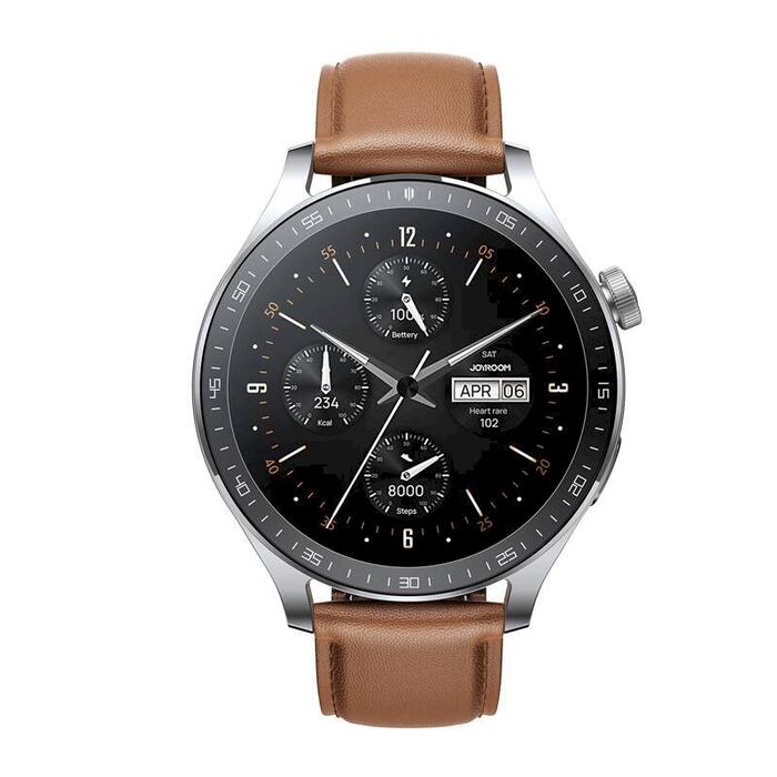 Joyroom JR-FC2 Smartwatch Classic Series Pro Смарт-часы с функцией ответа на звонки / серебристый (JR-FC2PRO-SLV)