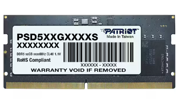 Patriot Signature Operatīvā atmiņa SODIMM DDR5