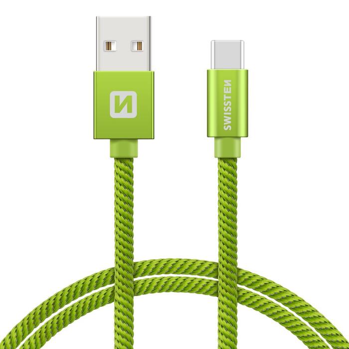 Swissten Textile Universāls Quick Charge 3