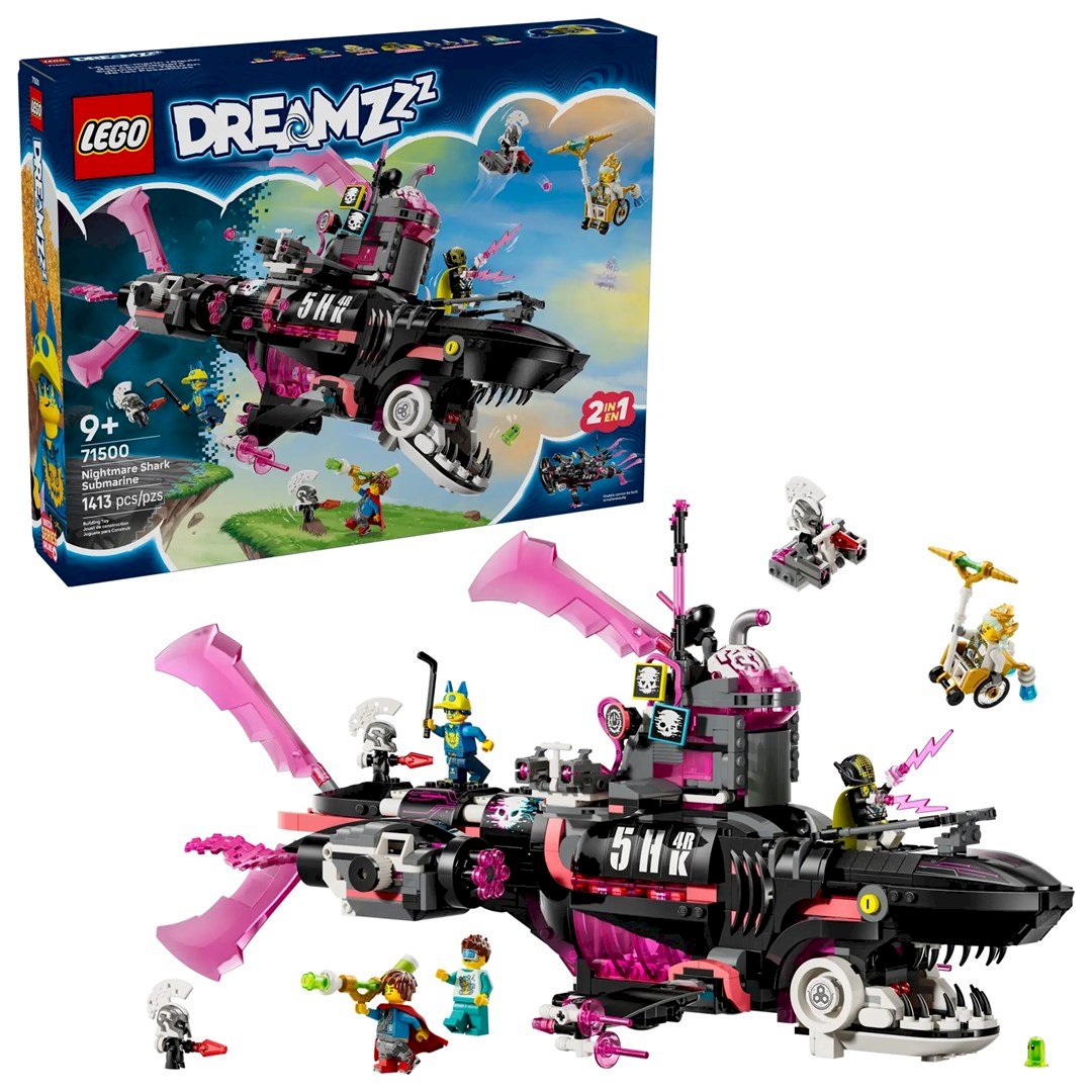 LEGO DREAMZZZ 71500 Nightmare Shark zemūdene