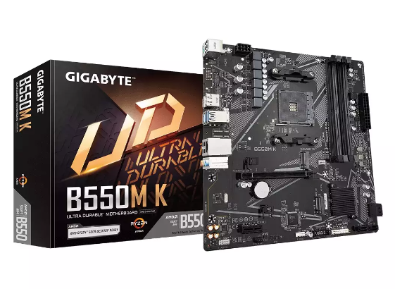 Gigabyte B550M K Mātesplate (B550M-K)