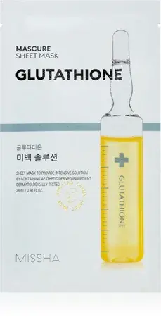 Missha Glutathione Face Mask Sejas maska