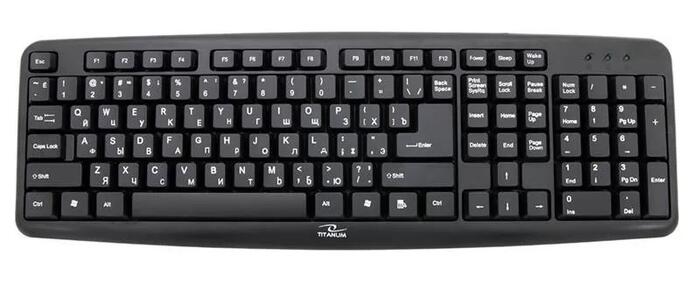 Esperanza Titanium TKR101 USB klaviatūra RU