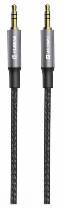 Swissten Textile Aux Audio Cable 1
