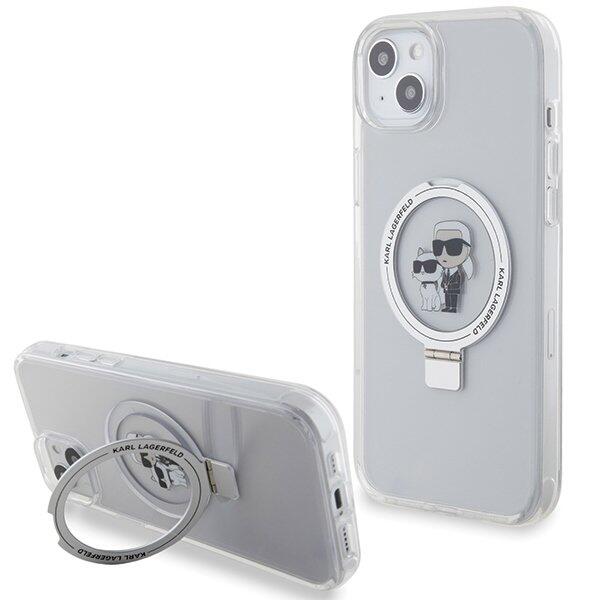 Karl Lagerfeld KLHMP15MHMRSKCH Aizsargapvalks priekš iPhone