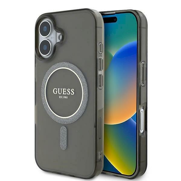 Guess GUHMP16MHFGEREK Hardcase IML Glitter Circle
