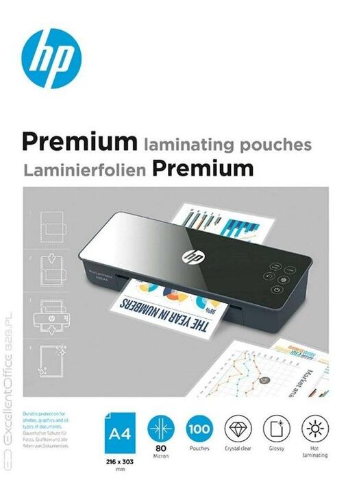 HP 9123 Laminēšanas Maisiņi A4 100