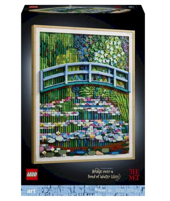 LEGO 31220 Claude Monet Bridge over