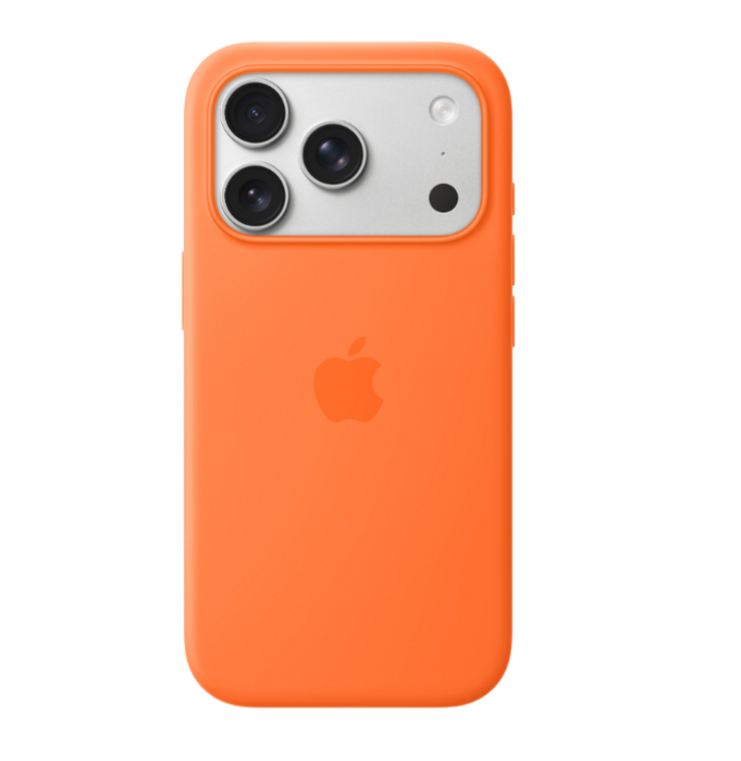 Apple MGFE4ZM/A Silicone Case with MagSafe Защитный чехол для iPhone 17 Pro / Orange (MGFE4ZM/A)
