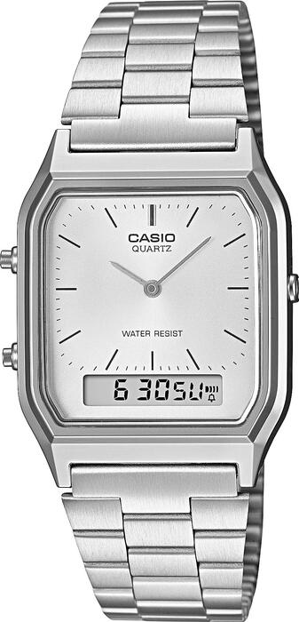 CASIO AQ-230A-7AMQYES Sieviešu pulkstenis / Sudraba