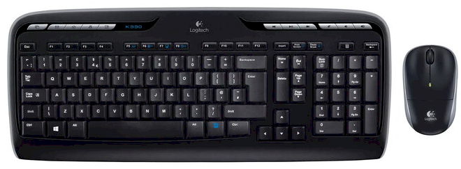 Logitech MK330 Bezvadu Tastatūras Un Peles Komplekts EN (920-003989)
