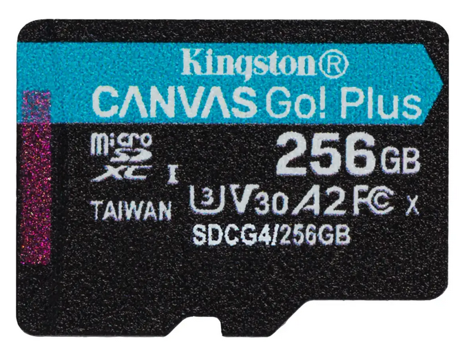 Kingston Canvas Go Plus MicroSDXC Atmiņas
