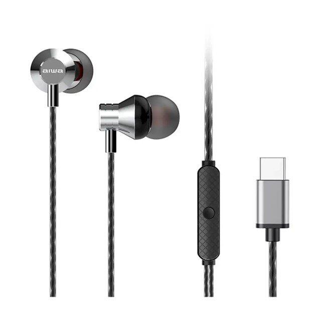 Aiwa ESTM-50USB-C Наушники USB-C (ESTM-50USB-C/SL)