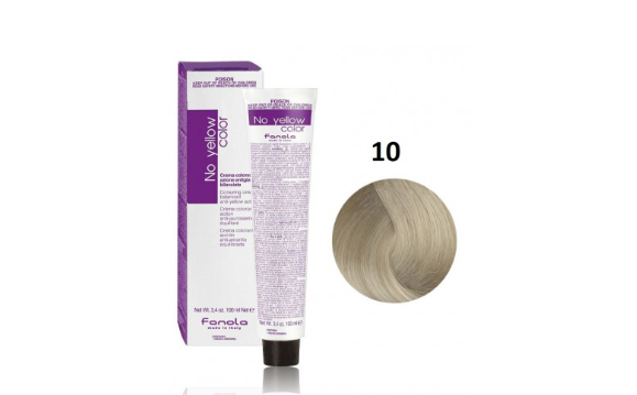Fanola No Yellow Color Краска для Волос 10 Ice 100 ml (8032947866274)