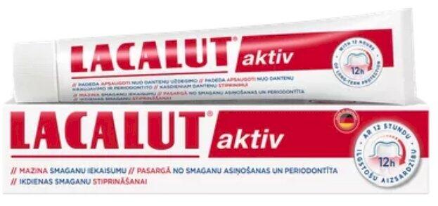 Lacalut Activ Zobu Pasta 75 ml (4010439201288)