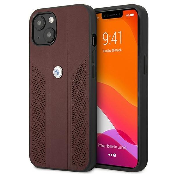 BMW BMHCP13SRSPPR Back Case Aizmugurējais Ādas
