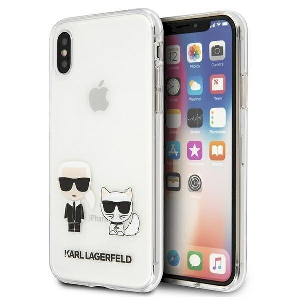 Karl Lagerfeld KLHCI65CKTR Aizsargapvalks priekš iPhone