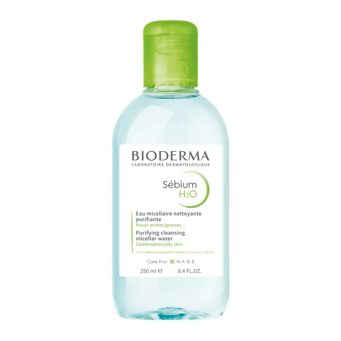 Bioderma Sébium H2O Очищающий мицеллярный раствор 250 ml (3401398309442)