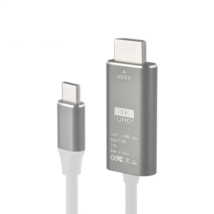 RoGer FT-H05 USB-C uz HDMI UltraHD