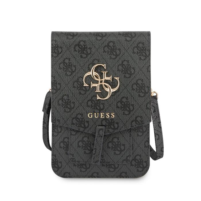 Guess PU 4G Metal Logo Phone Bag Сумка для телефона grey (GUWBG4GFGR)