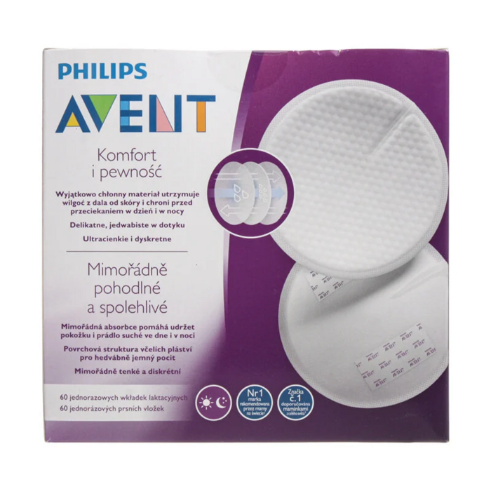 Philips Avent SCF254/61 Krūštura ieliktnīši 60gab